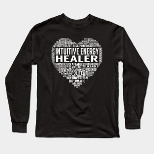 Intuitive Energy Healer Heart Long Sleeve T-Shirt